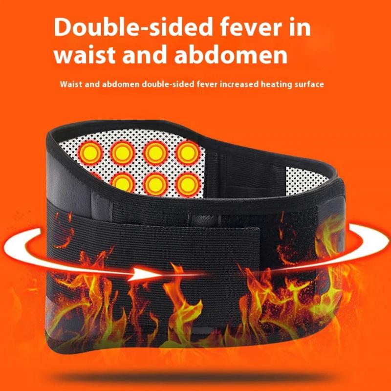 Magnetic Therapy Waist Belt With Self-Heating Technology, Lower Back Pain Relief Support For Work, Sports & Daily Use, Lumbar Br