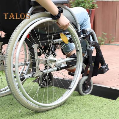 1/2/3CMx90CM Door Threshold Ramp Self-adhesive Non-slip TPE Wheelchair Ramp Heavy Duty Home Doorways Baby Stroller Mobility Scooter Power Chair Ramp