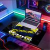 Custom Name Personalized AIK Fotboll Pattern Mousepad, Laptop PC Desk Mat, Decorative Desk Mat for Home Keyboard Pad Gift