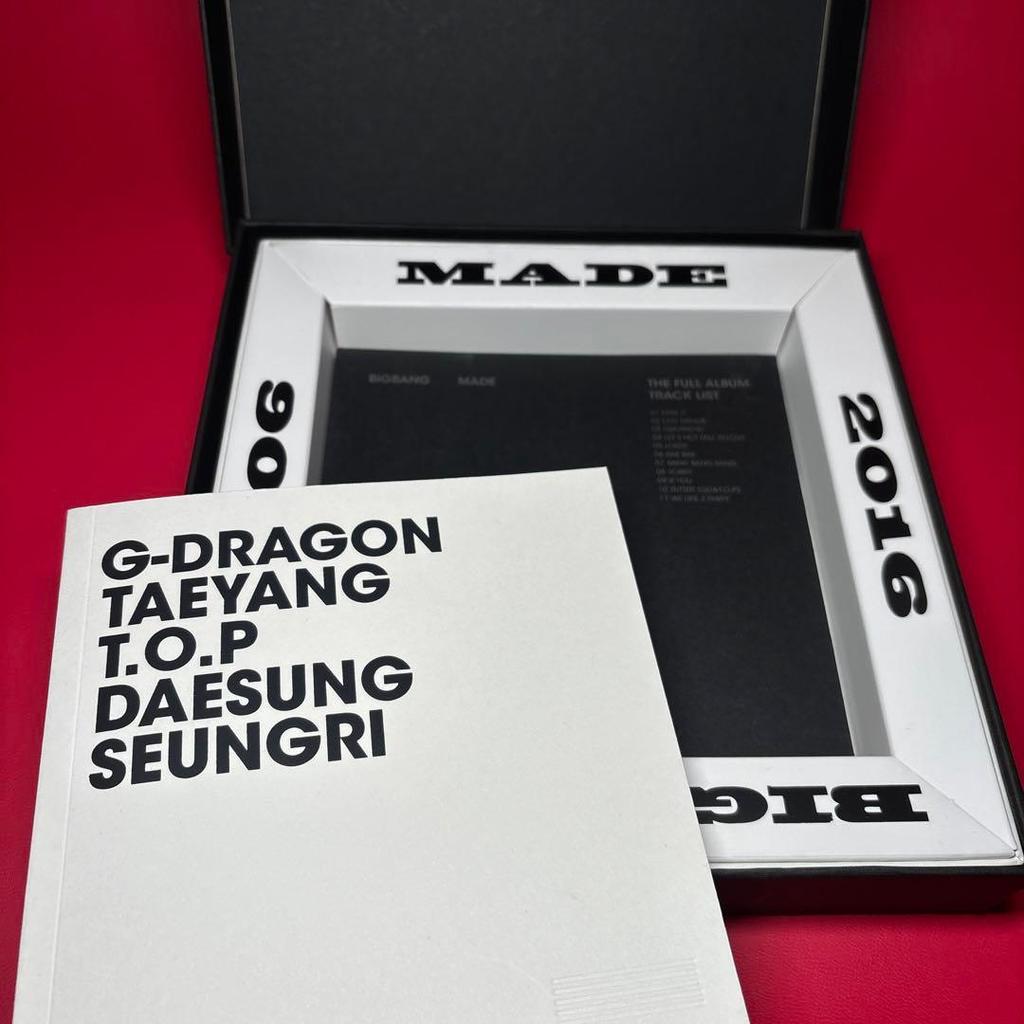 [USED] BIGBANG MADE THE FULL ALBUM with trading card