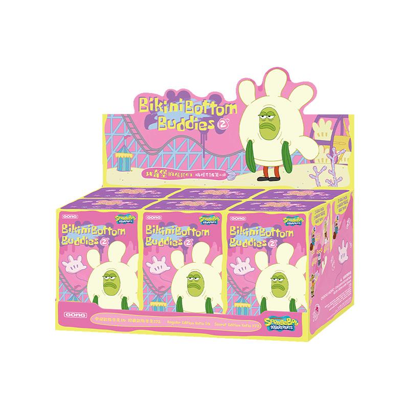 POP MART Amici di Bikini Bottom - Serie 2 Peluche Fantasiosi Scatola a Sorpresa
