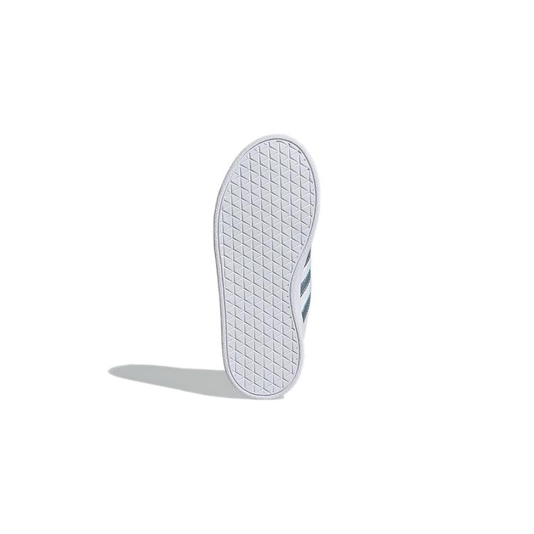 Adidas VL Court 2.0 J 'White Vision Metallic' GW2341