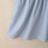 ZANZEA Women Casual Turn Down Collar Loose 3/4 Sleeve Stripe Long Dress