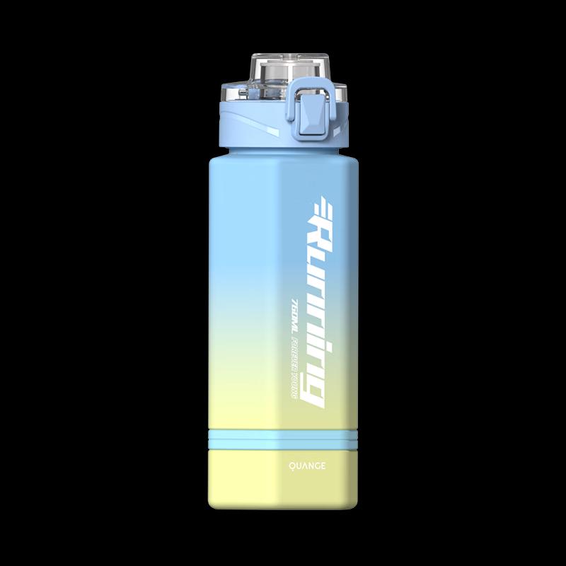 QUANGE Sports Water Bottle with One-Touch Lid