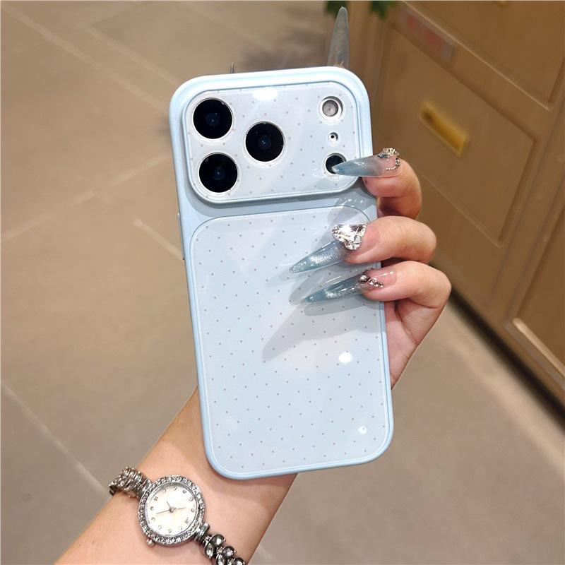 Polka Dot Protective Case for iPhone 15/16/17 Pro Max, Creative  Simple Design. iPhone 17 Pro Max