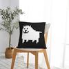 Annoying Dog In Space Undertale Toby Video Game Rpg Square Pillowcase Pillow Cover Cushion Throw Pillow for Home Sofa