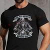 Arthritis & Ibuprofen Bewusstsein Motorrad T-Shirt Mode Herren Vintage Sommer Lässig Kurzarm Rundhals Motorrad Oberteile T-Shirt