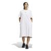 Adidas One Piece Word White Size M T-Shirt Dress, Women's, JSY23, (IM8750),