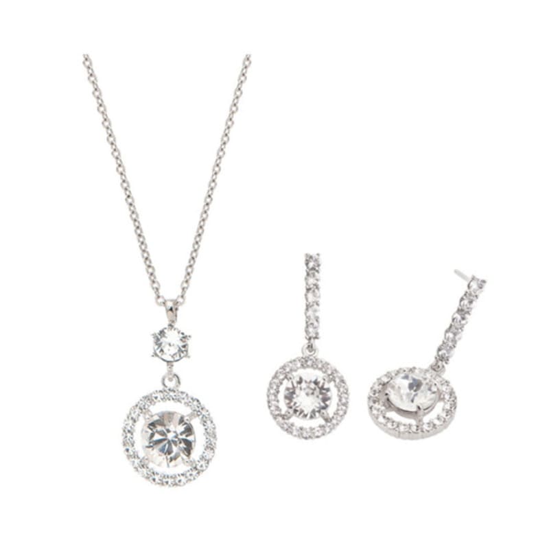 

WESTISLAND Crystal Elfindale Necklace and Earrings Set_WI8111131 single type