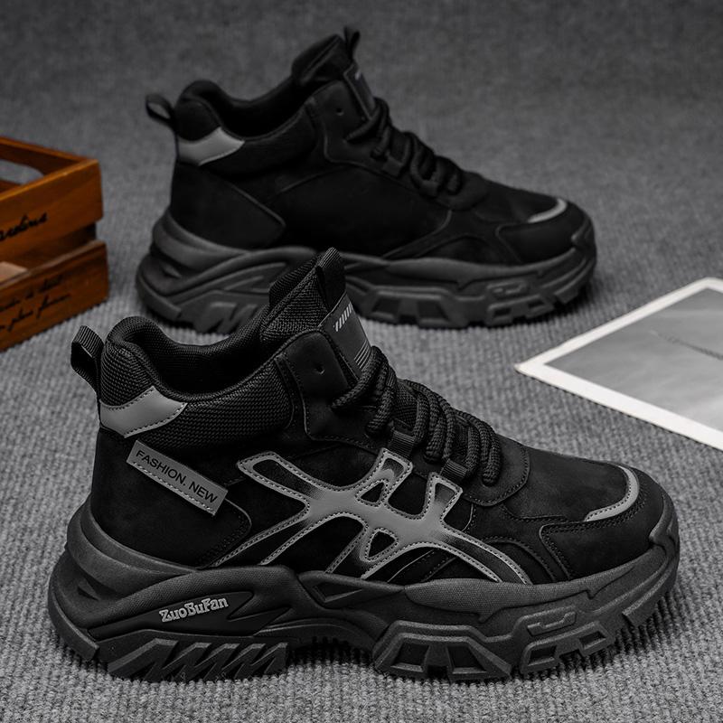 Men's Work Boots Autumn/Winter New Style for Men's Outdoor Climbing, Durable Sports and Casual Work On Construction Sites