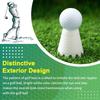 8Pcs Creative Golf Tee Wave Shaped Bottom Design Plastic Golf Mat Golf Practice Tees  Sports