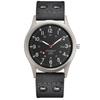 New Military Style Men's Fashion Quartz Watch with Leather Strap and Calendar