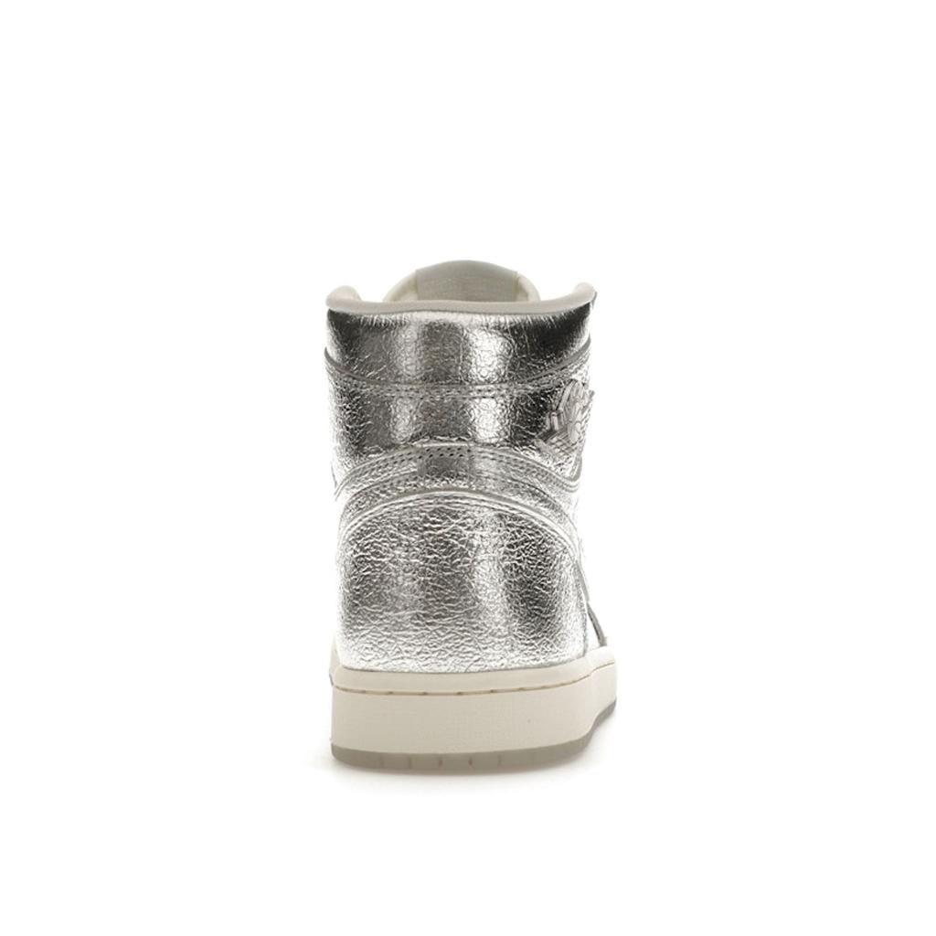 Air Jordan 1 Retro High OG Chrome Women Sneakers Silver Metallic-Silver Photon-Dust FN7249-001