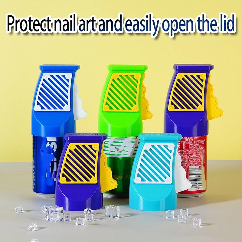 3D-Printed Small Can Opener Wear Resist Portable Beverage Open Tool Ergonomics Beer Can Opener For Finger Nail Protection