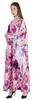 Moomaya Long Kaftan Maxi Dress For Women  s Kimono Sleeves Beachwear Cover Up Plus Size