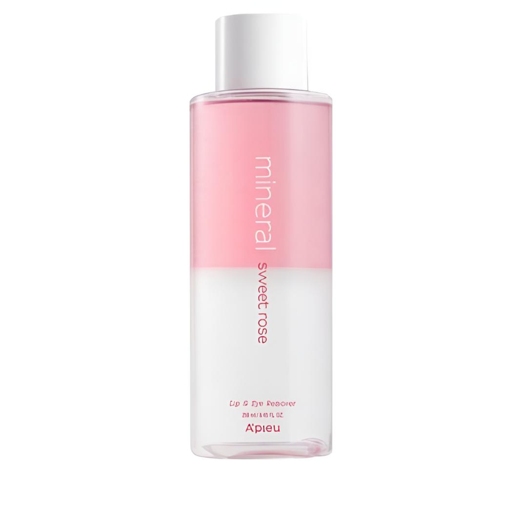 

[A PIEU] Mineral Lip & Eye Remover Sweet Rose Large Size 250 ml