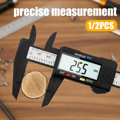 150mm Digitaler Messschieber 6 Zoll Elektronischer Nonius-Messschieber Messwerkzeug Messschieber Mikrometer Digitales Lineal