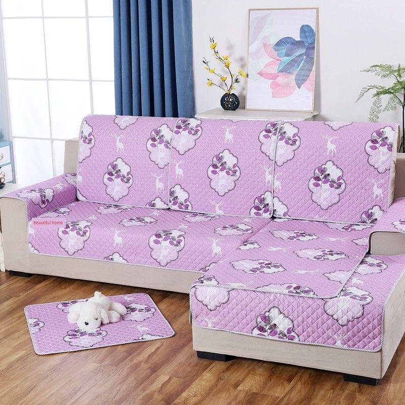 

Минималистичная хлопковая мягкая зимняя тканевая подушка для дивана Puzzle Deer Pink 70*70cm