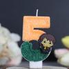 Digital Candle Birthday Little Celebration Cake Topper Decoration