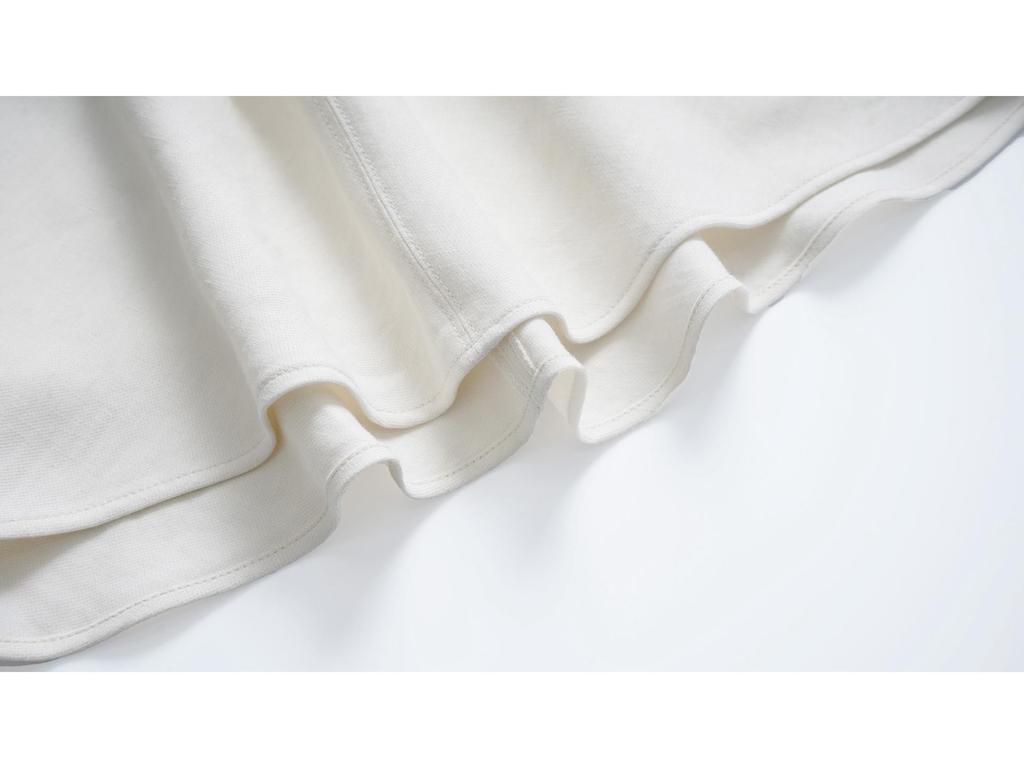 BC~26 Frühling/Sommer Perlenbesetztes Rundhals-Ärmelloses Französisch Elegantes Weste-Langes Kleid für Damen