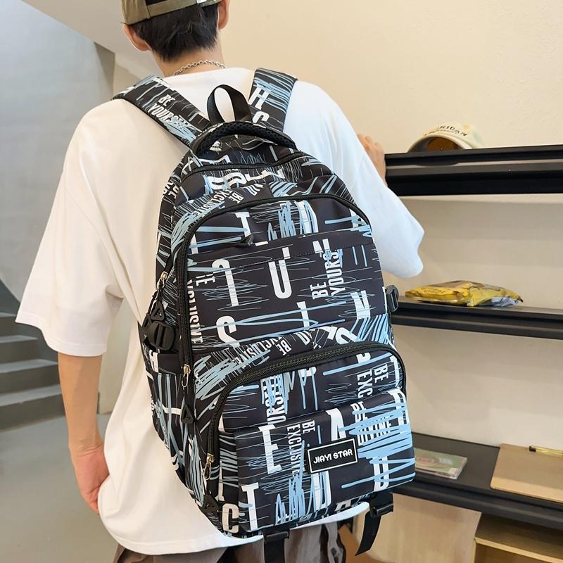 Рюкзак для пары с буквенным принтом — фото 19