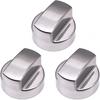 YMDparts Wolf Range Hood Knob Replacement 811195 805328 KIP5D44 5D44 B002MFNQ34 Ventilation Hood Knob for Sub-Zero Wolf (3 Pack)