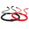 1Pair Couple Bracelets Chinese Knot Wireless Love Lucky Bracelets for Men Women