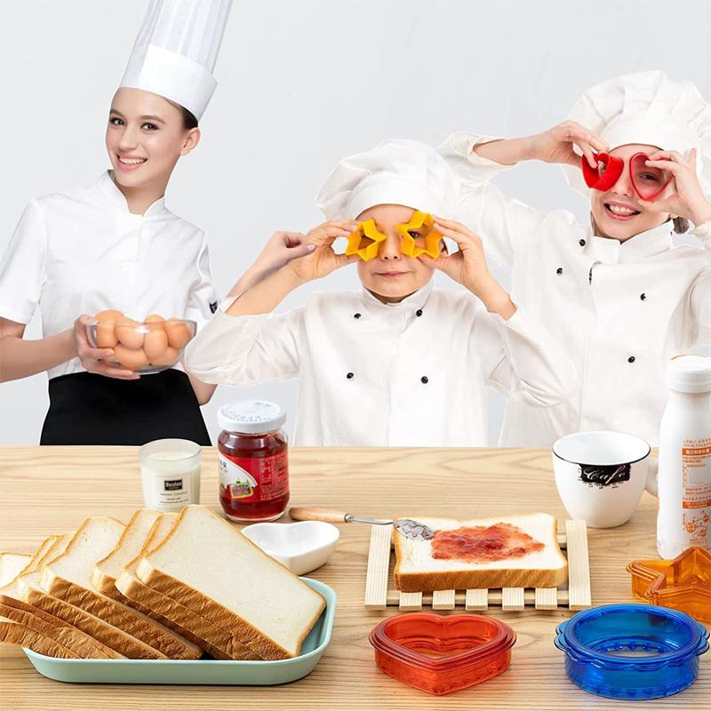 Sandwich Cutter and Sealer Uncrustable Bread Sandwich Maker Decruster for Kids Lunchbox Bento Box KC0445