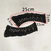 sales of 1-10 pieces Black and white embroidery hollowed out Shredded milk decoration DIY sewing lace accessories