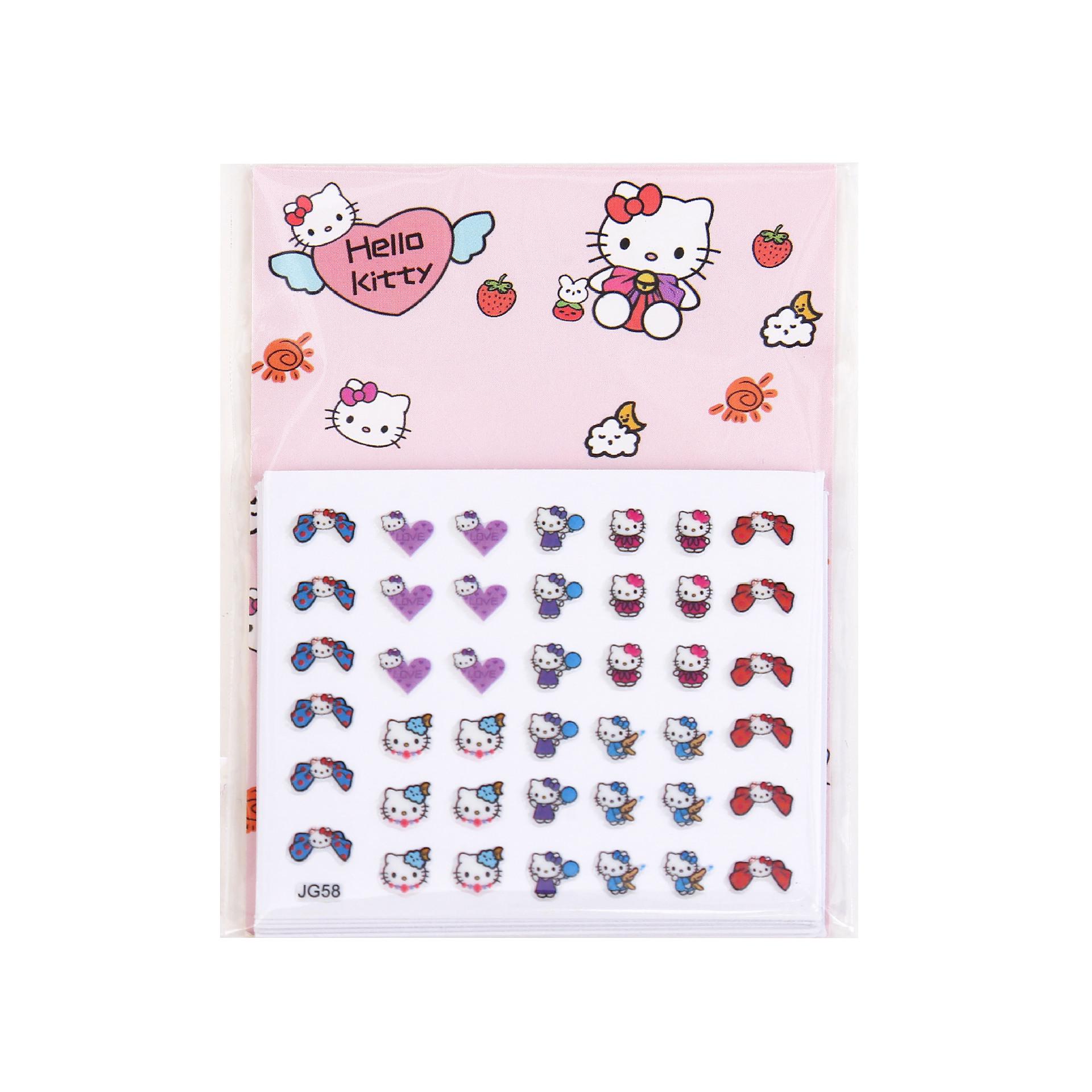 Waterproof Cartoon Princess Elsa Nail Stickers for Kids - Eco-Friendly, Safe & Cute Manicure Decoration
