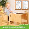 FUNLIO Montessori Table and Chair Set for Ages Toddler Weaning Table and Chair Square Kids Table and Chairs for and Easy CPC Certified