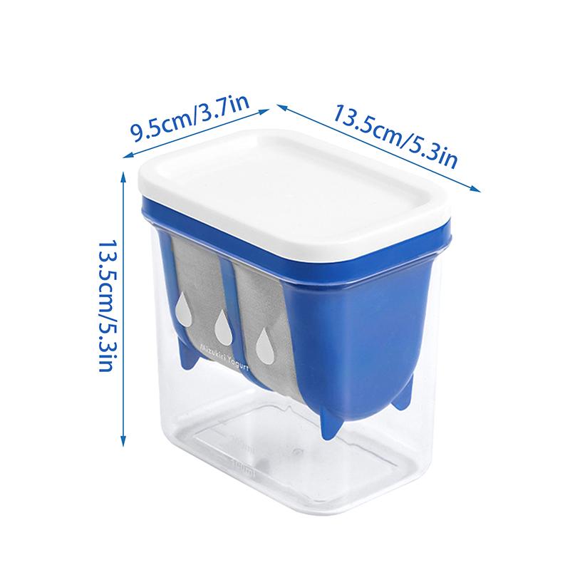 Coffee Yogurt Filter Maker Self-Made Greek- Yogurt Soybean Milk Cheese Whey Separator Water Draining Fine Mesh Strainer