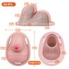 Men’s Silicone Urethral Chastity Cage with Catheter Cock Ring BDSM Adult Toy