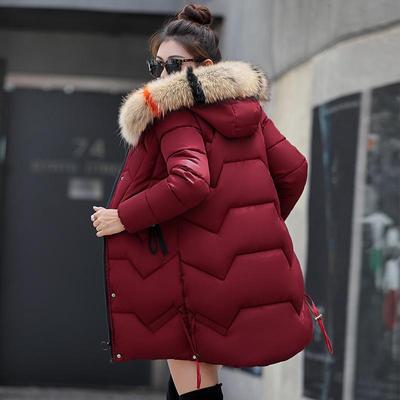 Women's Winter Jacket Coats Thickened In The Long Section Simple and Generous Fashion Slim Outerwears Youthful Woman Clothes