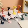 Kreative Mini-Schreibtischlampe LED Faltbar Tragbar Klein Nachtlicht Warme Farbe Augenschutz Lese-Schreibtischlampe mit Klemme