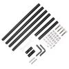 3D Printer Supporting Rod Set Increase Stability Complete Tools Easy Installation 3D Printer Pull Rod Kit for CR 10 S5