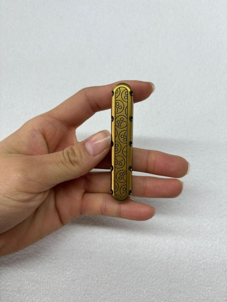 Youtiao Coin Baguette Push-Pull EDC Metal Gyroscope Decompression Toy for Adults - Blind Box