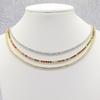 Tennis Necklace for Women Sparking Rhinestone Choker Necklaces Zirconia Diamond Bridal Wedding Jewelry Extended Chain