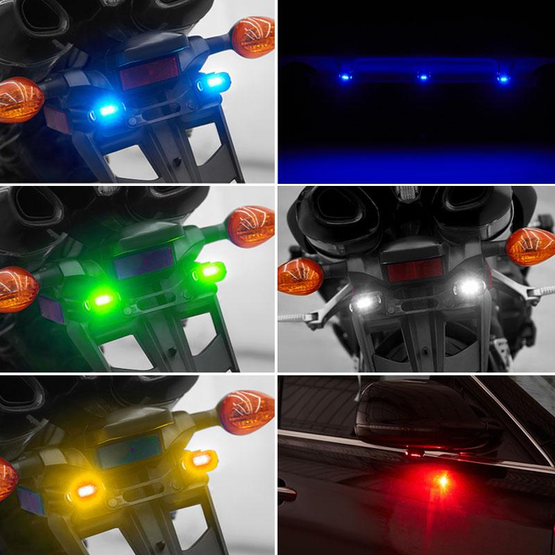 Universal Strobe Light for Motorcycle USB Car Warning Lamp LED Anti-Collision Bike Drone Night Flying Mini Flashing Signal Light