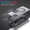 Magnetic Magsafe Case For iPhone 16 15 14 13 12 11 Pro Max Plus mini Black Matte Armor Shockproof Ultra Thin Back Cover