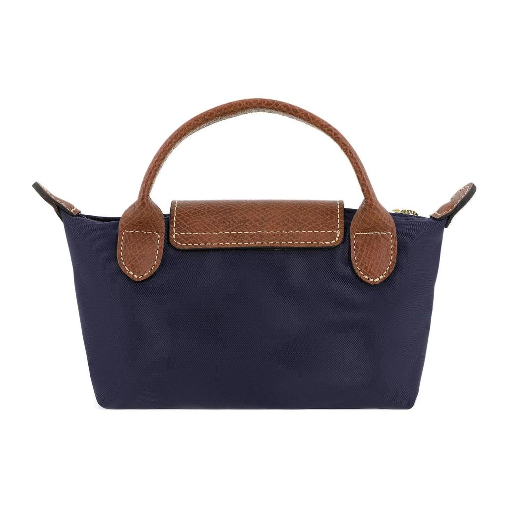 LONGCHAMP Le Pliage Canvas Makeup Bag Dumpling Bag Clutch Handbag Mini Women's Marine Blue (Unisex) Handbags 34175089556
