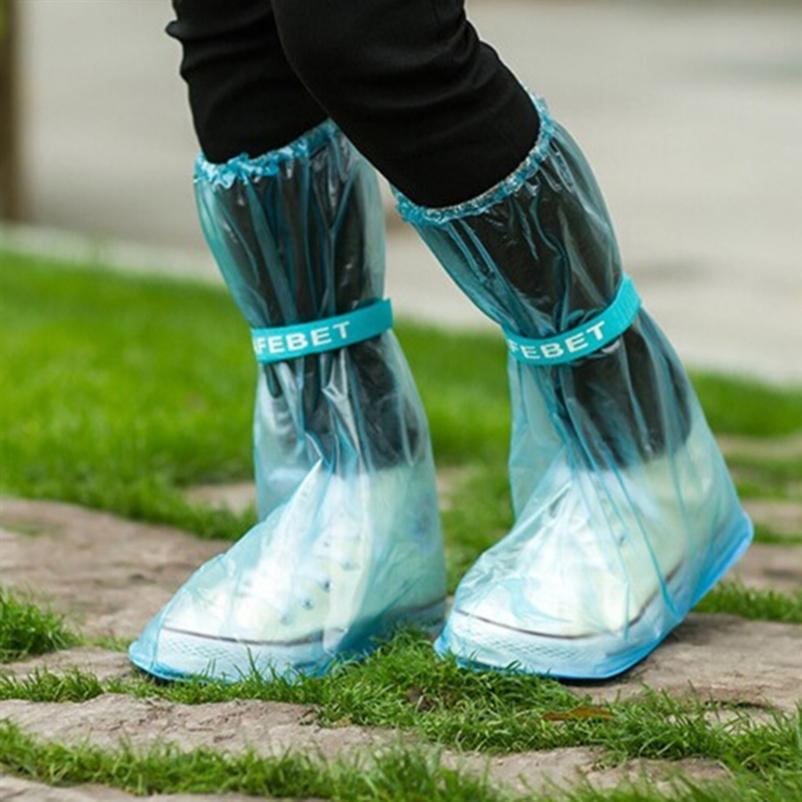 Buy Blue Overshoes Rain Boots Travel Essentials Portable Skid