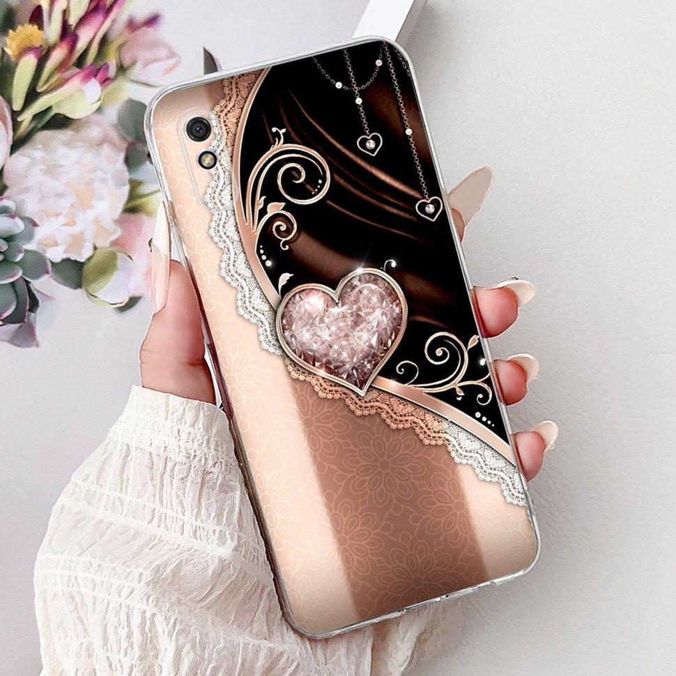 For Xiaomi Redmi 9A Case Redmi 9AT Soft Silicone TPU Cute Fashion Phone Cases For Xiaomi Redmi 9A T 9AT Redmi9A Back Cover Shell