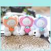 Adorable Plush Orange Bear Keychain Super Soft Short Plush Stuffed Animal Toy