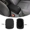 For Jeep Wrangler TJ 1997-06 Black Armrest Cushion Cover Center Console Box Pad