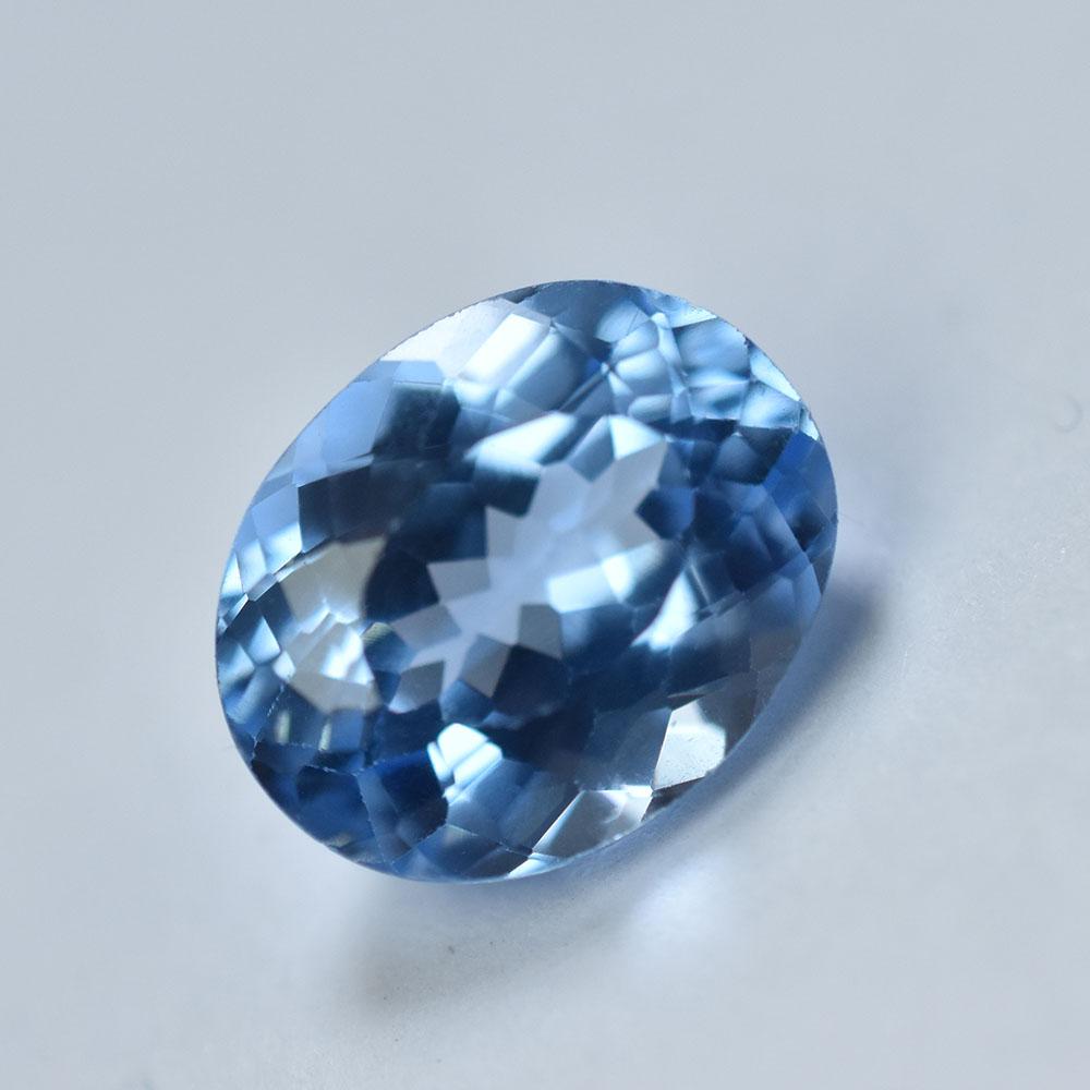 Natural Blue Sapphire Loose Gemstone Real Oval Cut 8 Ct Gift for Her September Birthday Birthstone
