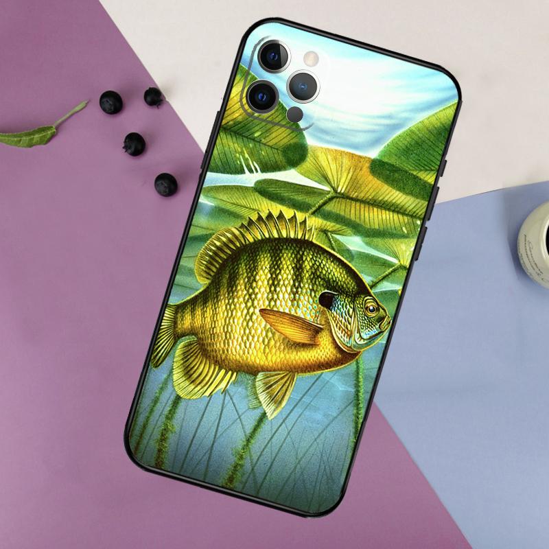 Fish Fishing Phone Case For iPhone 17 16 15 14 11 12 13 Pro Max Plus 12 13 mini 16e 17 Air Bumper Cover