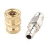 1 Pcs 5000 PSI Sewer Jetter Pressure Drain Jetter Hose Nozzle For 1/4 Pressure Washer High Pressure Water Pipe Nozzle