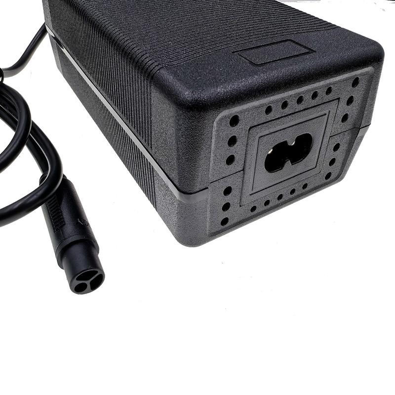 54.6V 2A charger for 48v 13S Li-ion battery 18650 battery pack with MI4-Julet 3105 connector