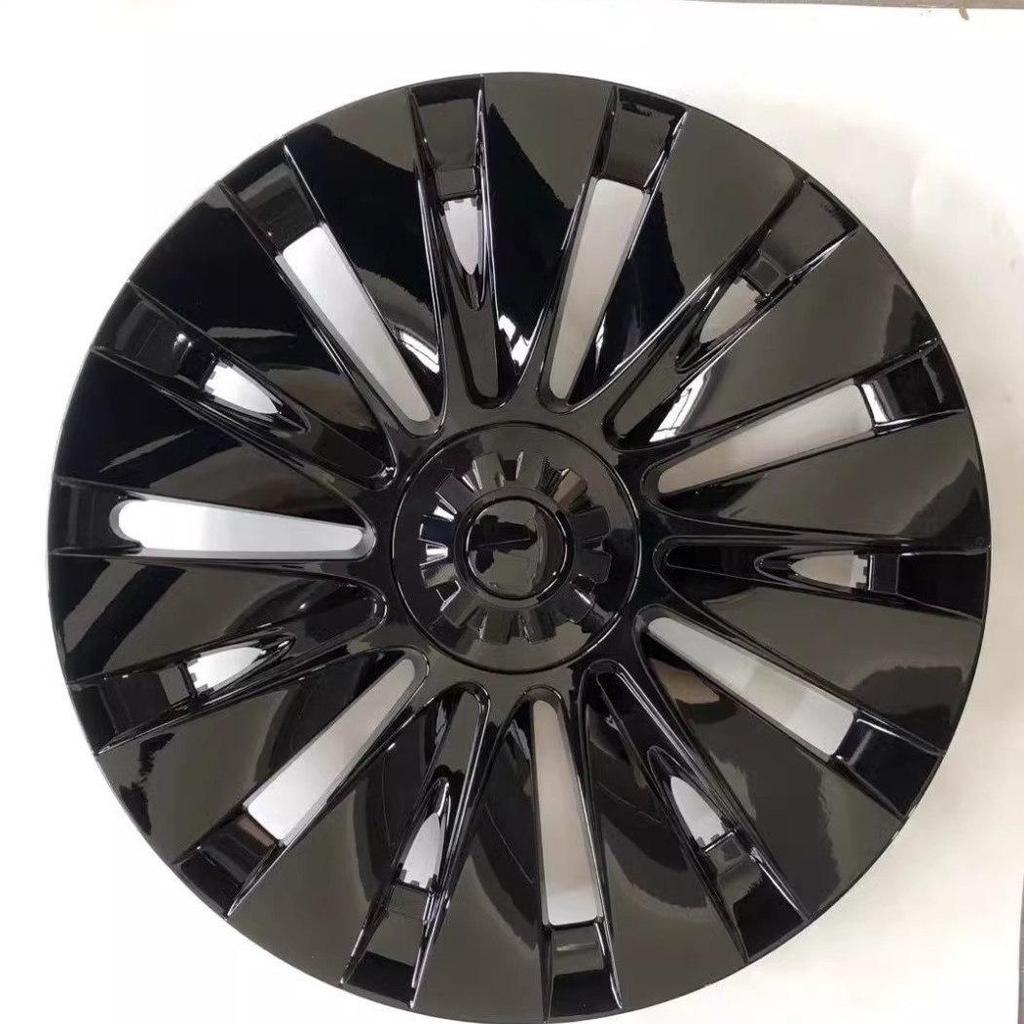Tesla Model Y 19" Wheel Covers - Full Edge Wrap, Scratch-Resistant, Guanqin